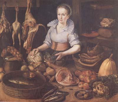 RYCK, Pieter Cornelisz van Kitchen Scene (mk14) Norge oil painting art